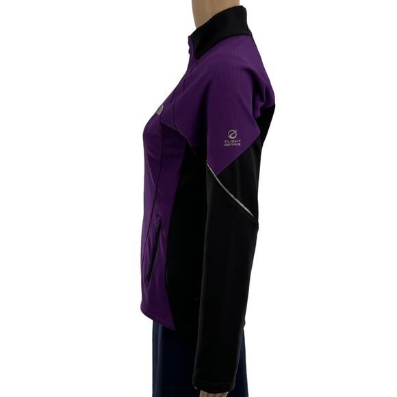 The North Face Purple WindStopper Hybrid Full Zip Jacket - Picture 6 of 11